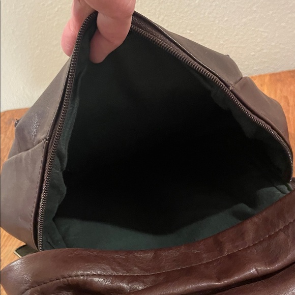 Wilsons Leather Brown Leather Backpack | Small Everyday Bag main image 5
